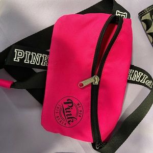 Pink fanny pack
